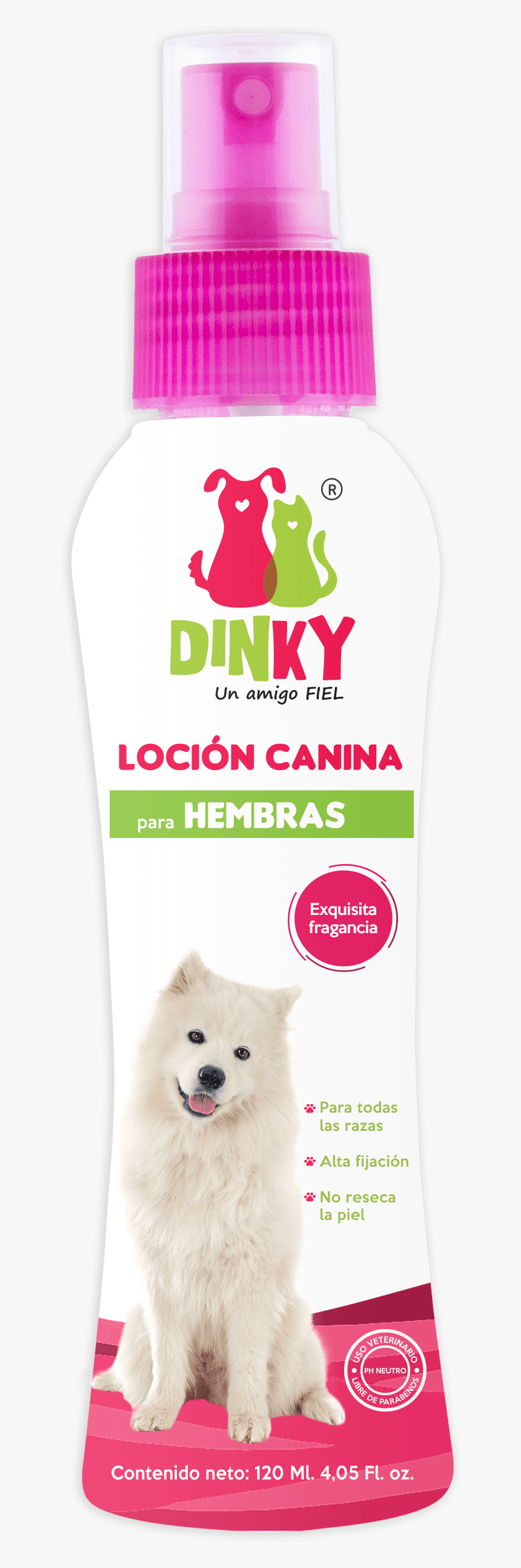 Dinky Locion Canina Perros Hembra - Dinky Mascotas Png, Transparent Png