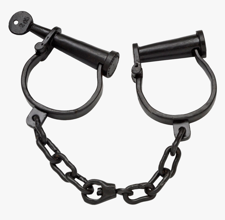Clip Art Shackles Png - Indian Police Hand Lock, Transparent Png