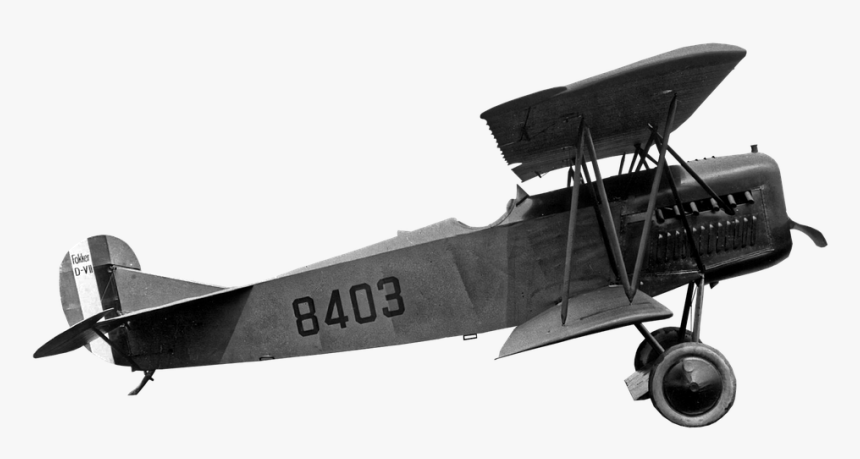 Fokker Airplane Warplane - Aeroplanes In The Past, HD Png Download
