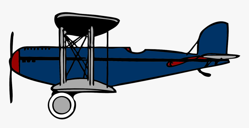 Old Plane Side View, HD Png Download