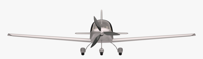 Propeller Plane Front Png, Transparent Png