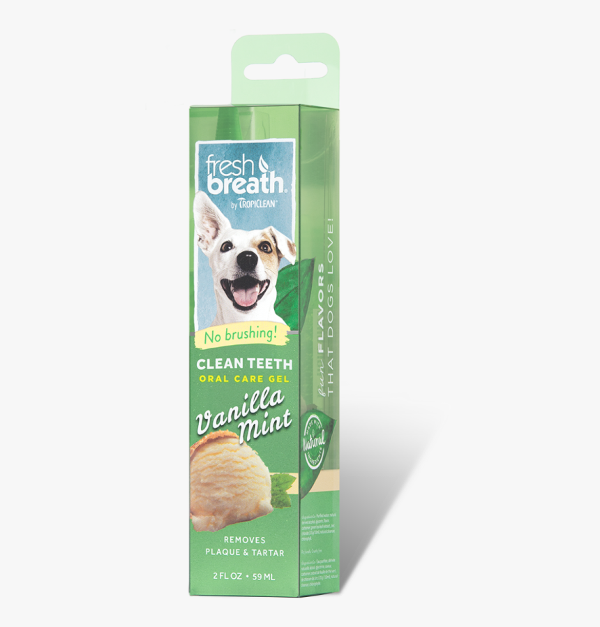 Tropiclean Fresh Breath Clean Teeth Oral Care Gel, HD Png Download