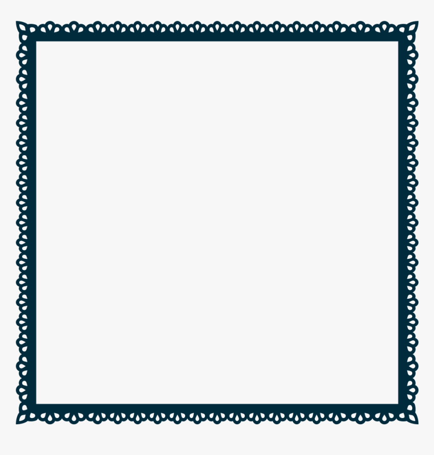 Svg Freeuse Onlinelabels Clip Art Scallop Frame Extrapolated - Clip Art, HD Png Download