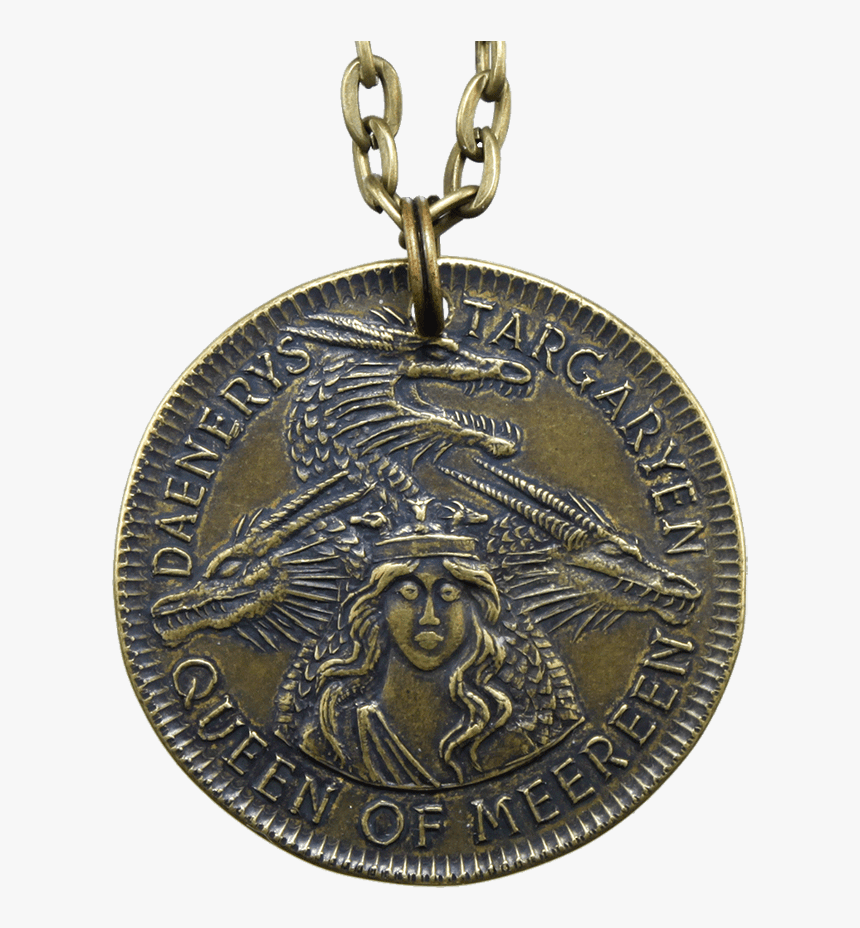 Daenerys Targaryen Meereen Coin Necklace - Locket, HD Png Download
