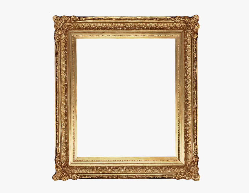 Vintage Wood Frame Png - Painting Frame Transparent, Png Download