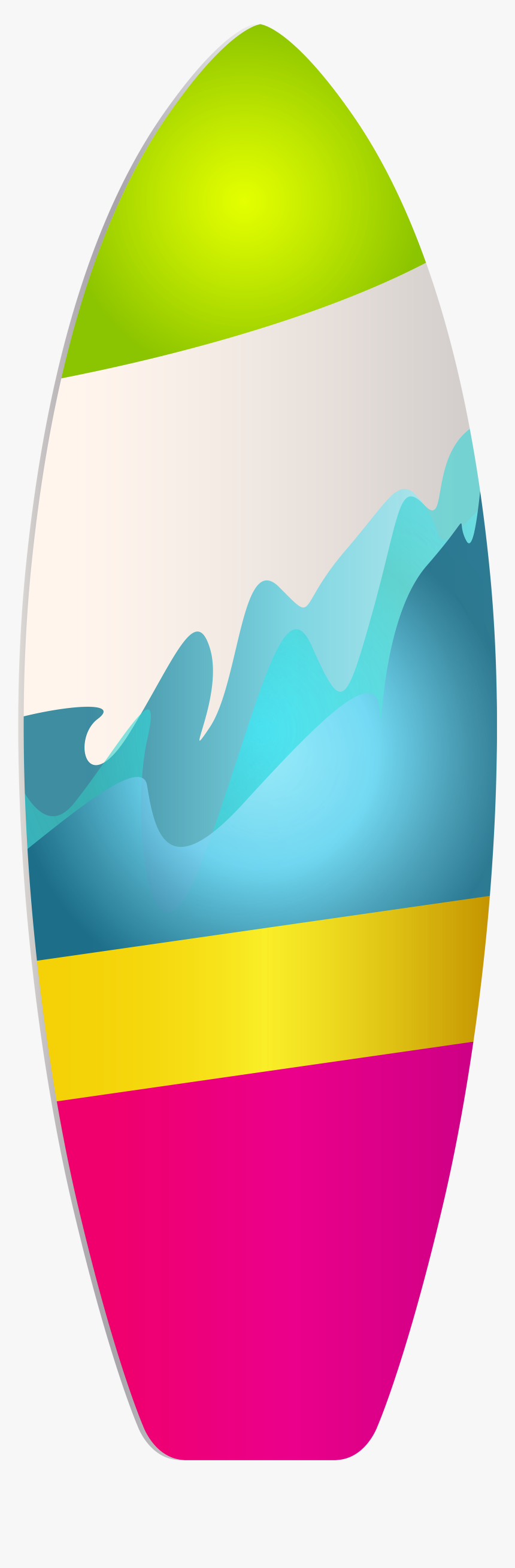 Surf Board Clipart Png, Transparent Png