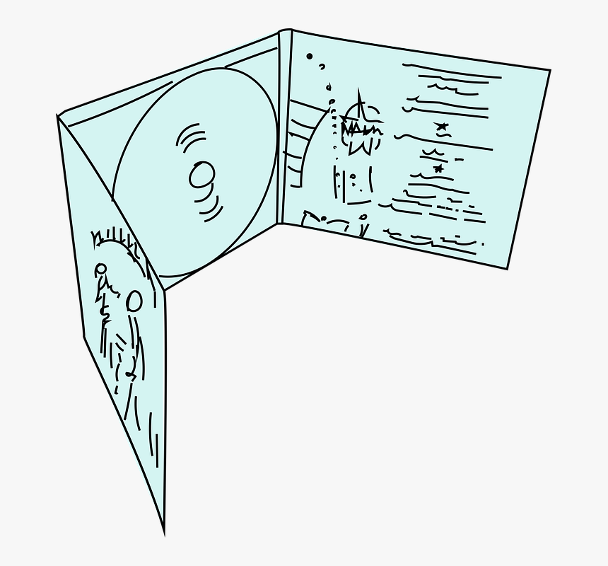 Cd, Dvd, Capa, Caixa, Escrever Cd, Música, Gravadora - Paper, HD Png Download