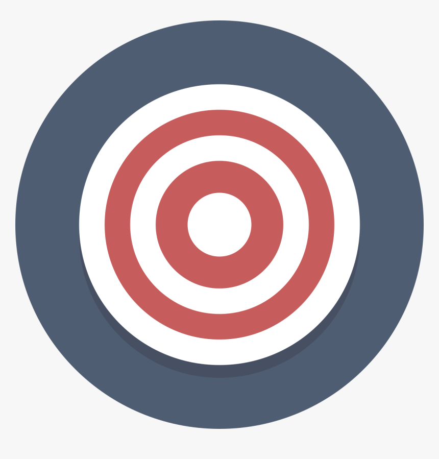 Circle Icons Target - Circle, HD Png Download