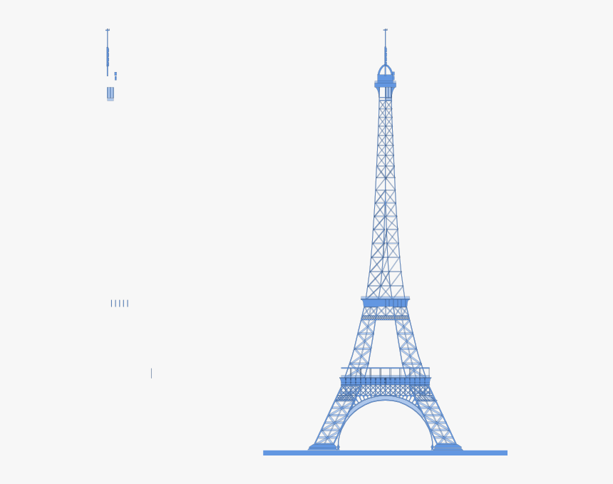 La Tour Eiffel Svg Clip Arts - Clip Art Eiffel Tower Png, Transparent Png