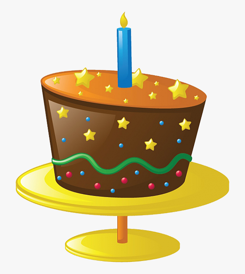 Birthday Cake Png - Elementos De Aniversario Png, Transparent Png