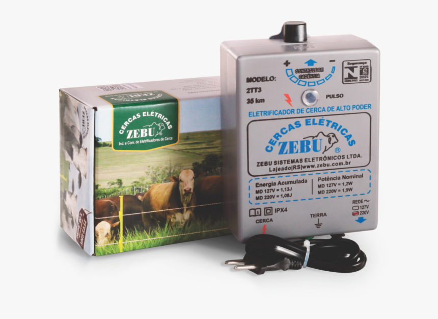 Eletrificador De Cerca Zebu 2tt3, HD Png Download