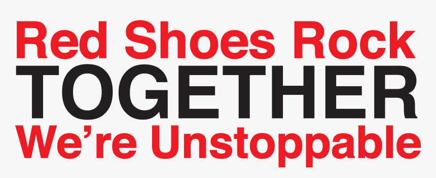 Redshoesrock Together Red Vector - Oval, HD Png Download