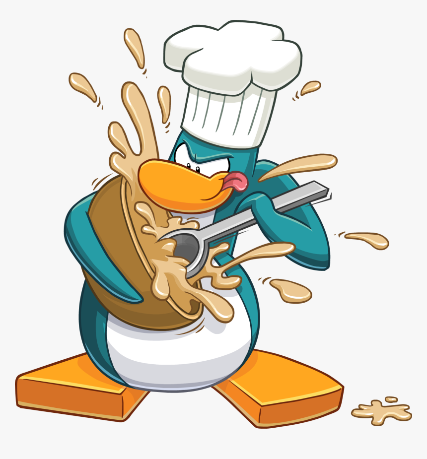 Perry The Pizza Guy - Club Penguin Pizza Guy, HD Png Download