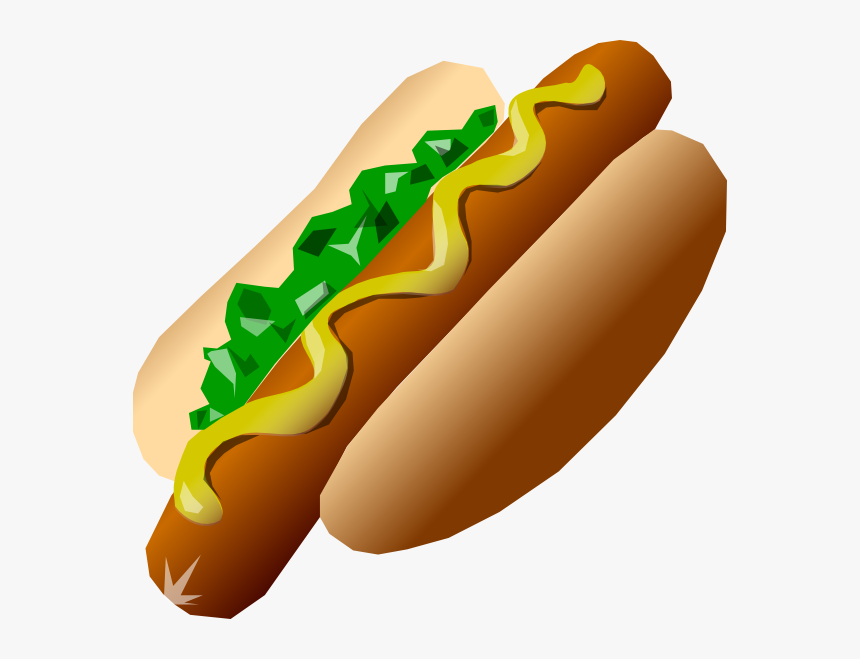Hot Dog Clip Art, HD Png Download