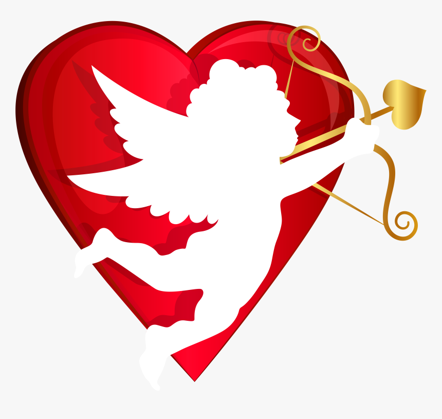 Heart Cupid, HD Png Download
