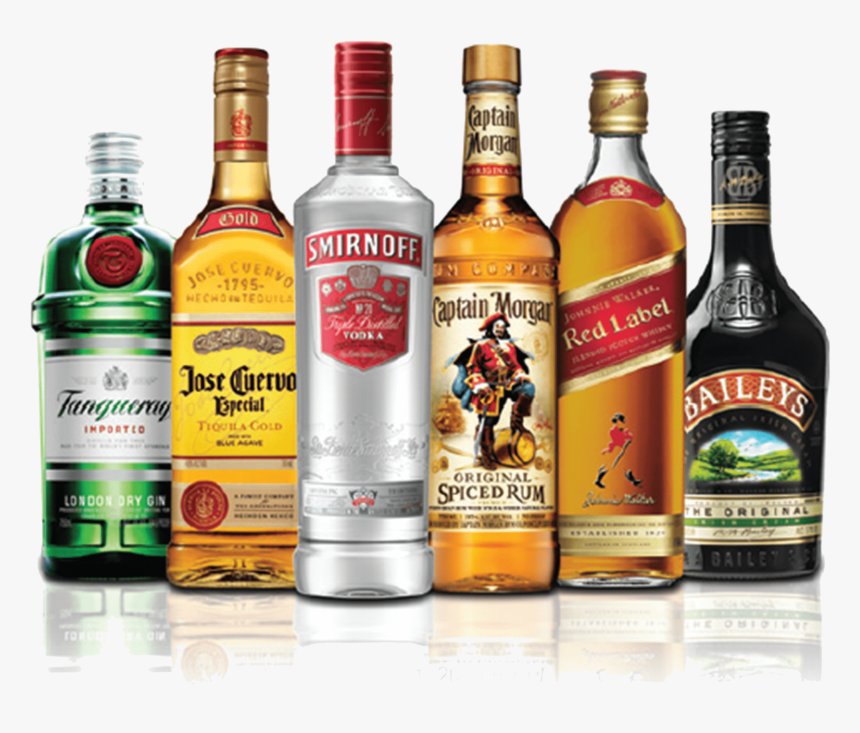 Botellas De Alcohol - Alcohol Bottles Png, Transparent Png