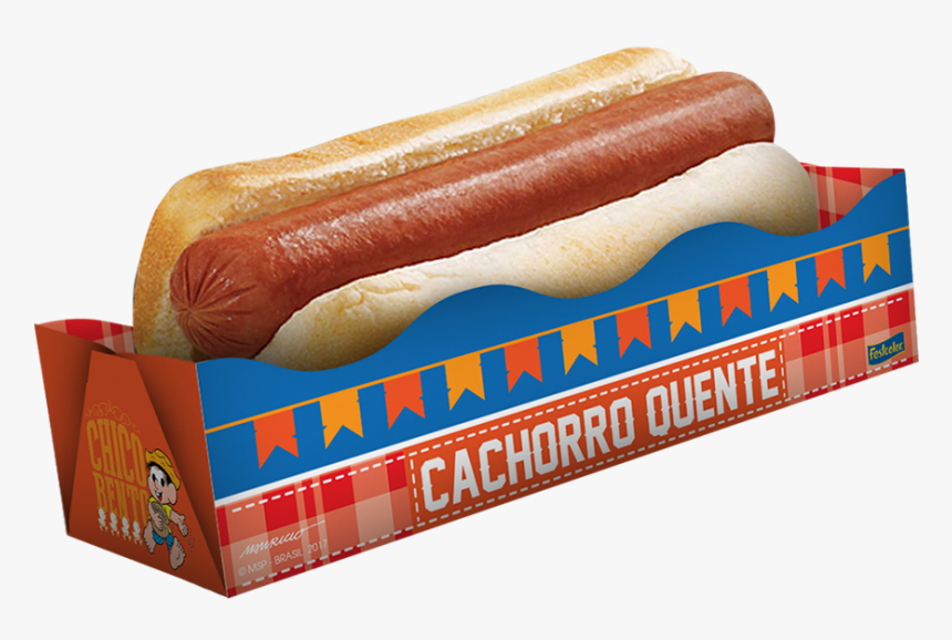 Caixa Para Cachorro Quente Chico Bento 08 Unidades - Dodger Dog, HD Png Download