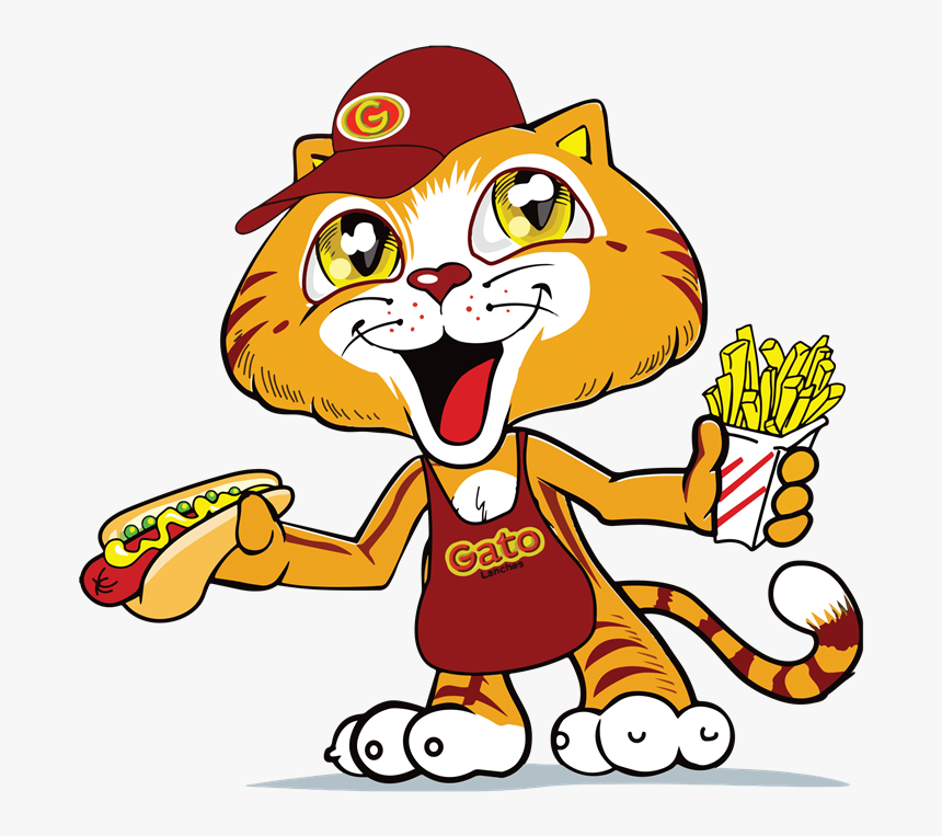 Gato Lanches, HD Png Download