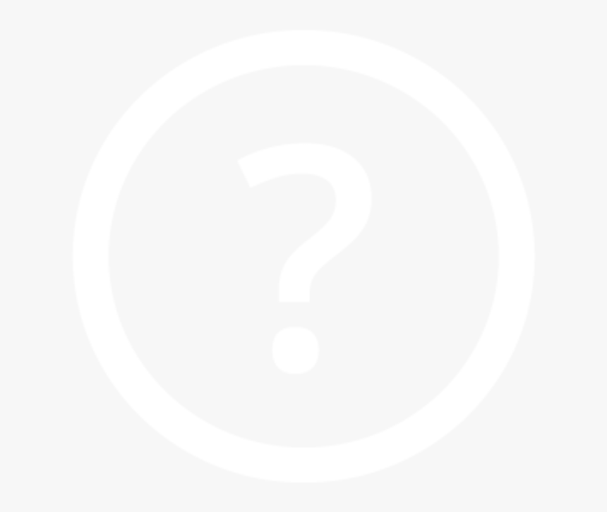 Program Block Question - White Round Facebook Logo, HD Png Download