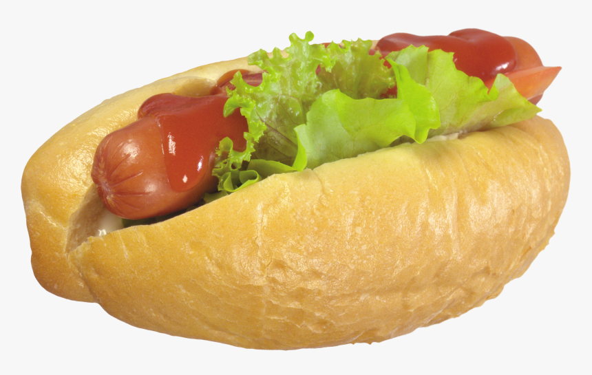 Hot Dog Png Image - Bánh Mì Kep Xuc Xich, Transparent Png