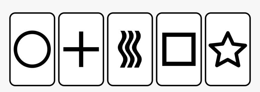 Zener Card, HD Png Download