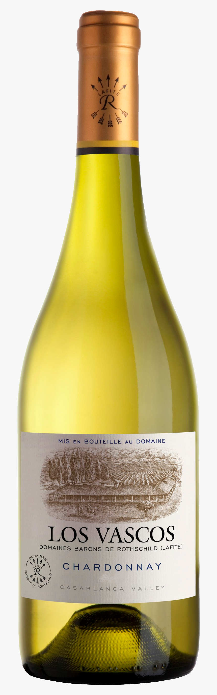3 Los Vascos Chardonnay 2016, HD Png Download