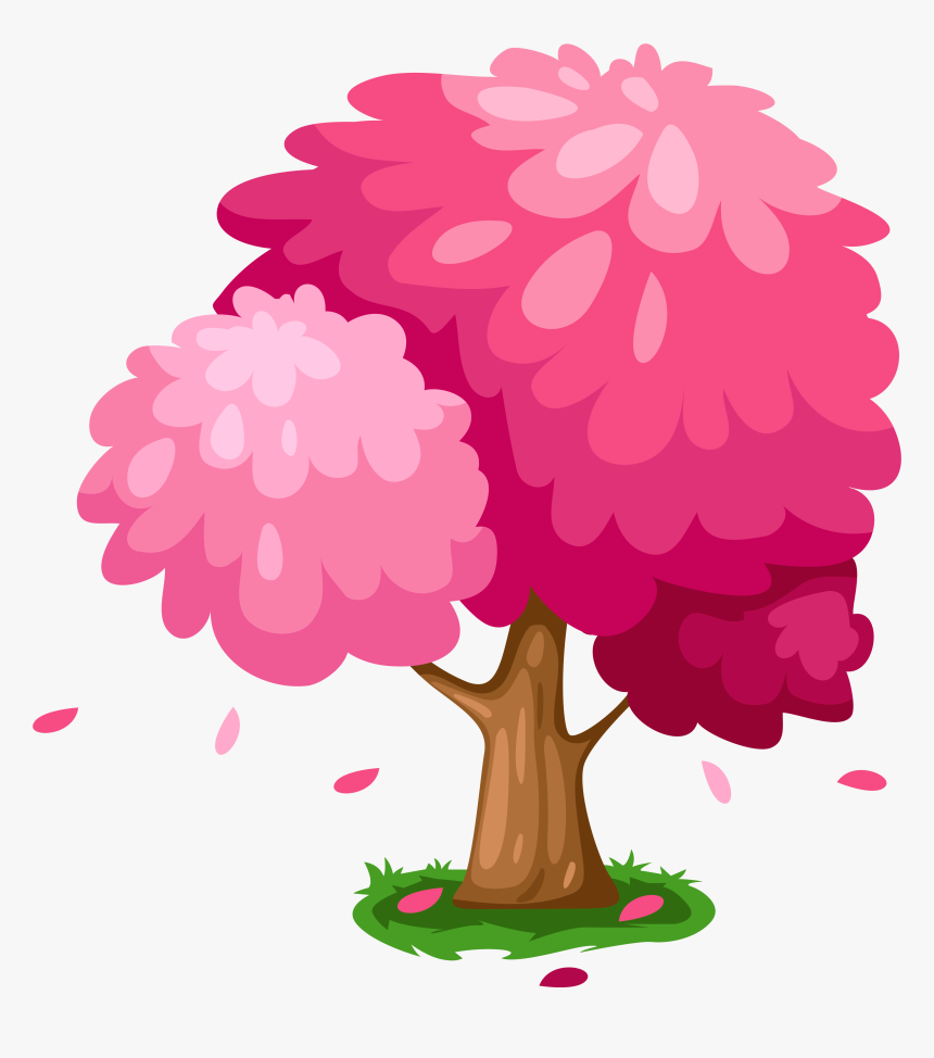 Digital Clip Art Tree With - Cute Tree Clipart Png, Transparent Png