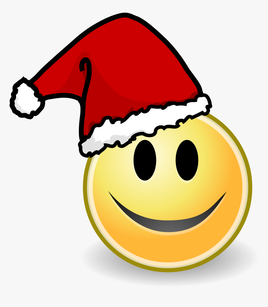 Christmas Emoticon Png, Transparent Png