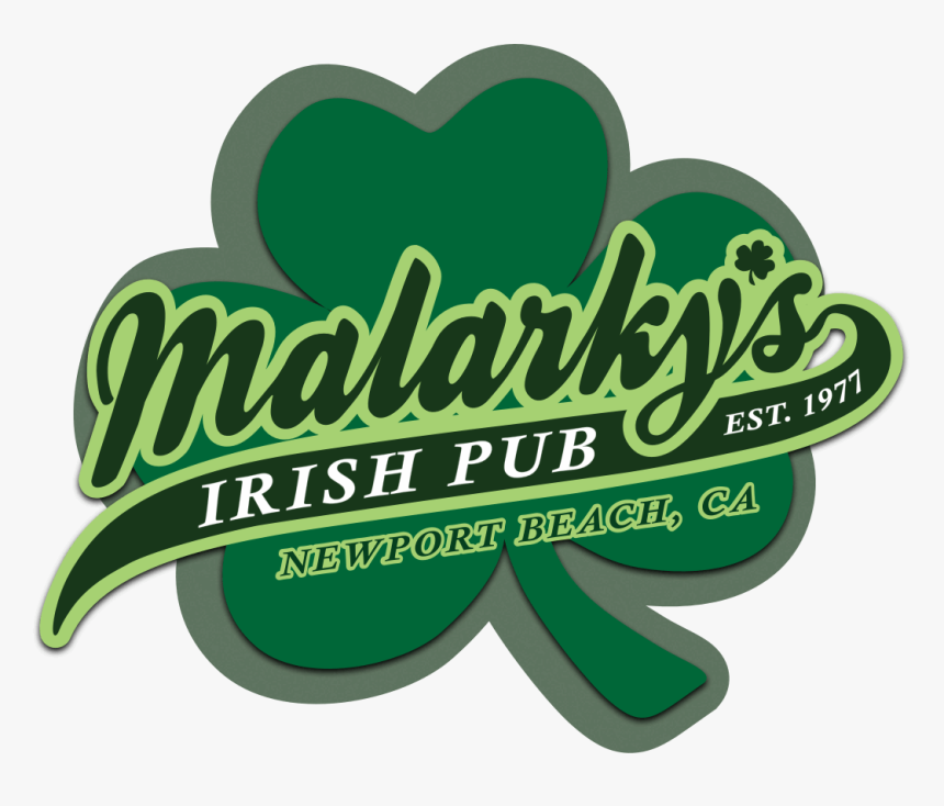 Malarky S Irish Pub - Label, HD Png Download