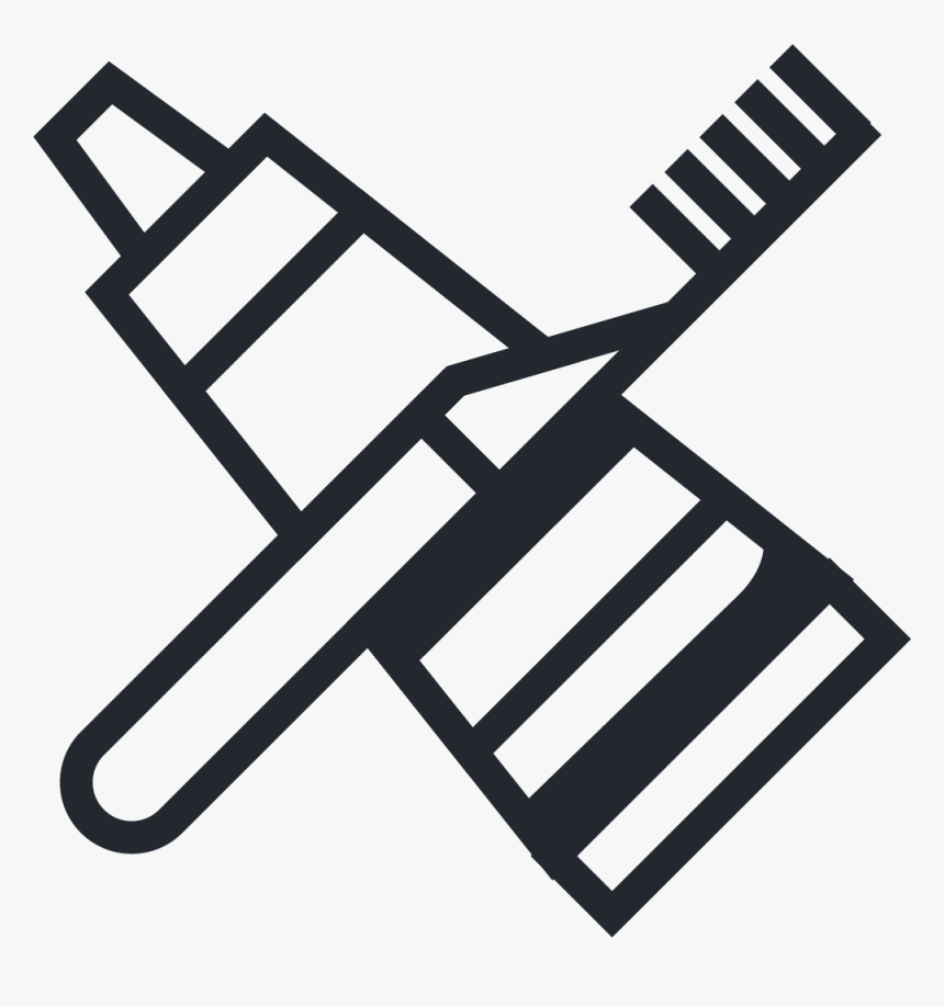 Dental Clipart Dental Instrument - Ruler Pencil Transparent Cross, HD Png Download