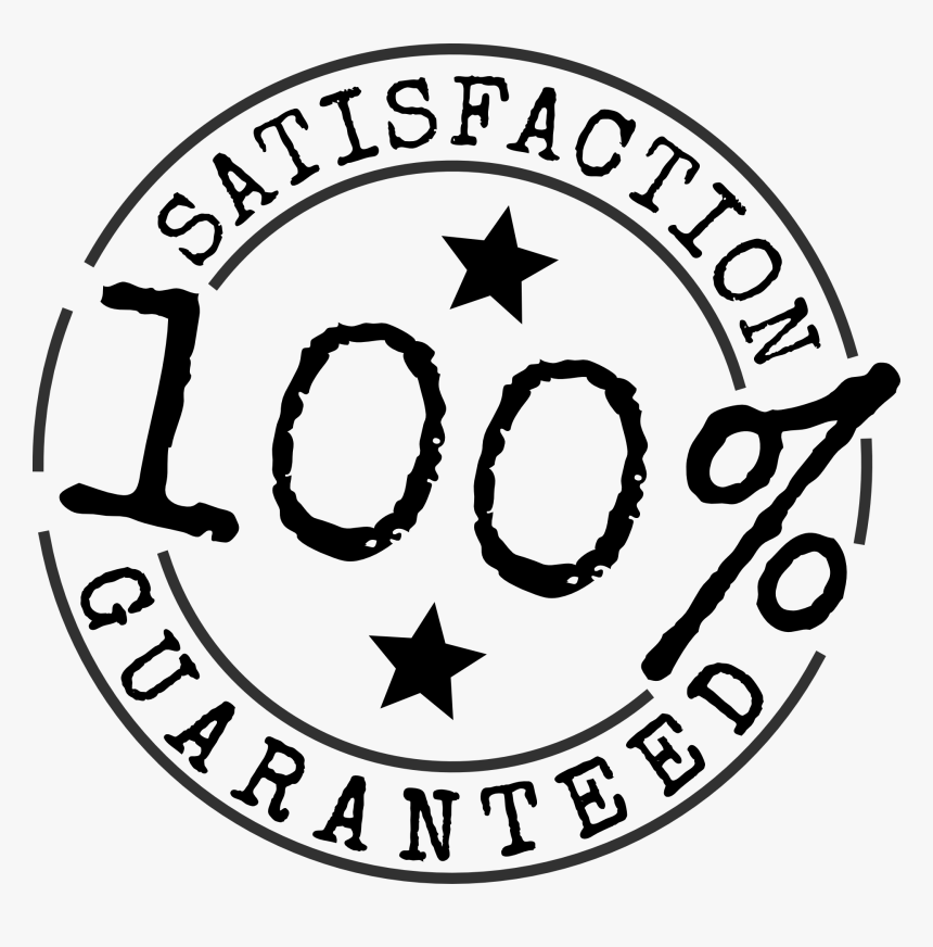 100% Satisfaction Guaranteed Png, Transparent Png