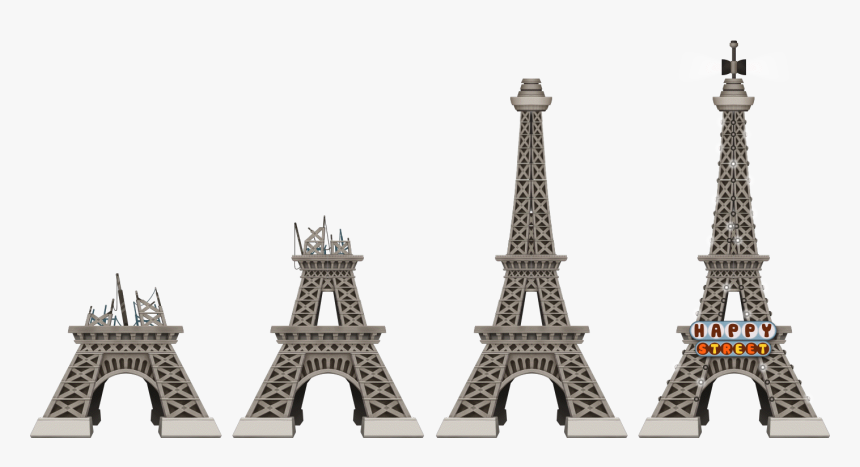 Special Eiffel Tower Level 1to4 - Steeple, HD Png Download