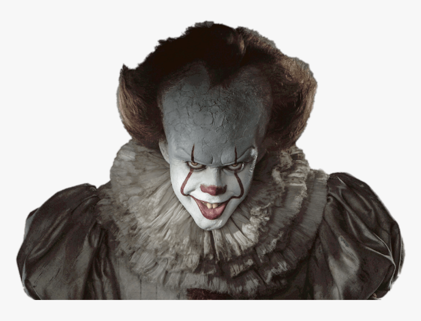 It Pennywise Close Up - Guy That Plays It 2017, HD Png Download