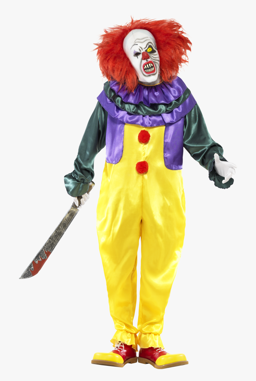 Transparent Clown Png - Killer Clown Costume, Png Download
