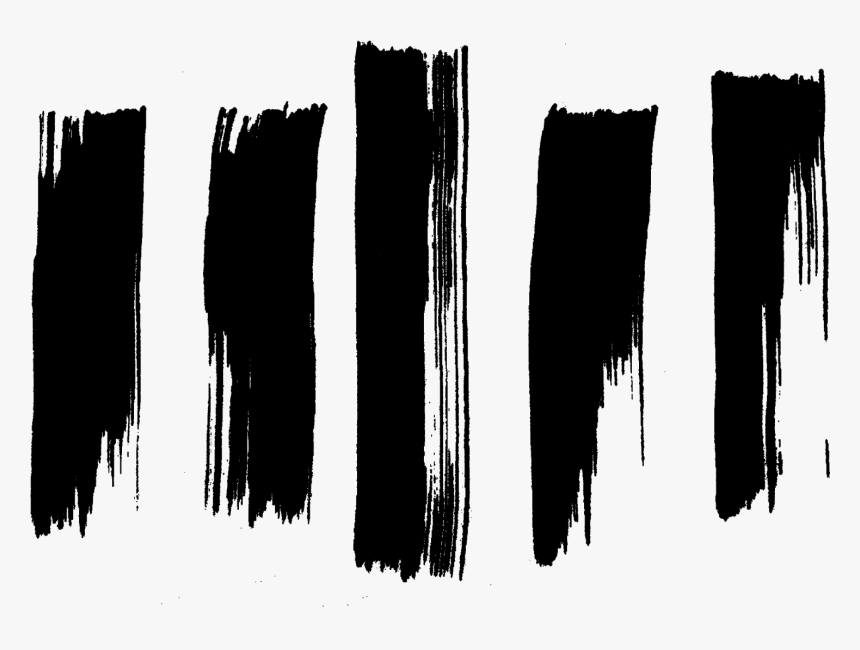 Digital Drawing Brush Strokes Collage Sheet Download - Tree, HD Png Download