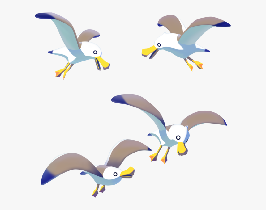 Seagulls - Legend Of Zelda Wind Waker Seagull, HD Png Download