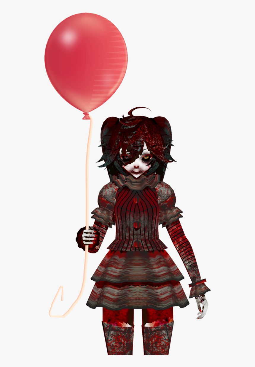 It Hatsune Miku Mikumikudance Evil Clown Youtube - Pennywise Mmd Model Dl, HD Png Download