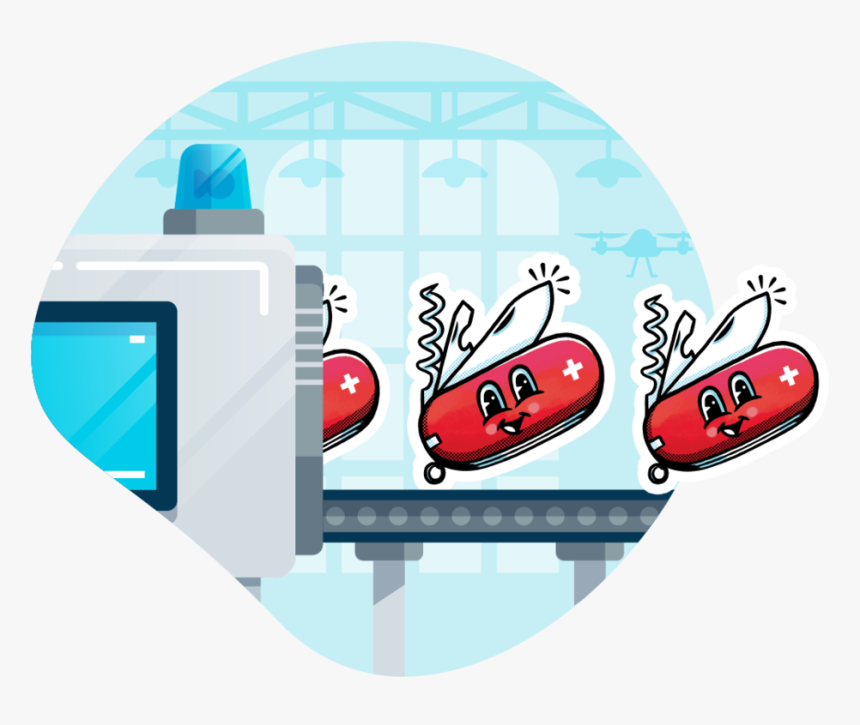 Slaptastick Website Illos Homepage How It Works 02, HD Png Download