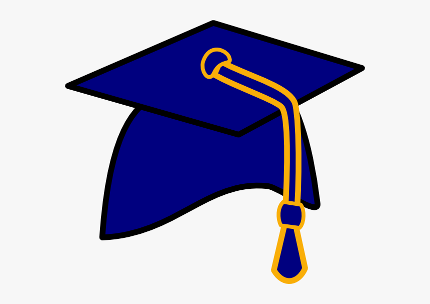 Thumb Image - Royal Blue Graduation Cap, HD Png Download , Transparent
