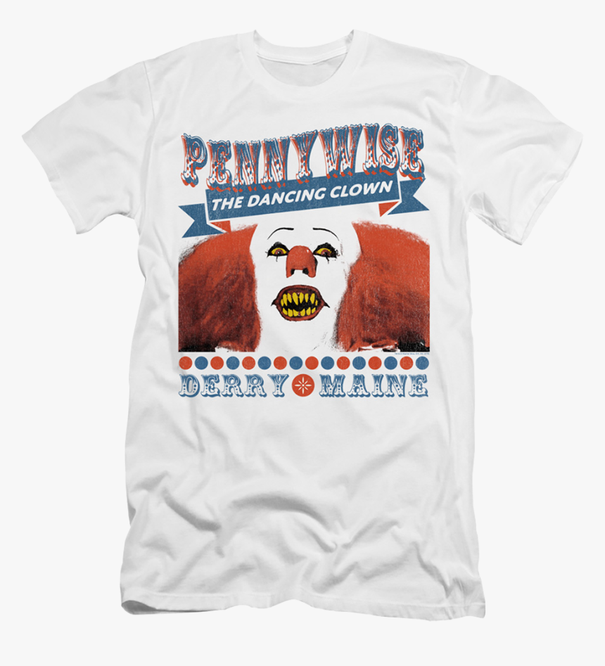 Pennywise The Dancing Clown It Shirt - T-shirt, HD Png Download