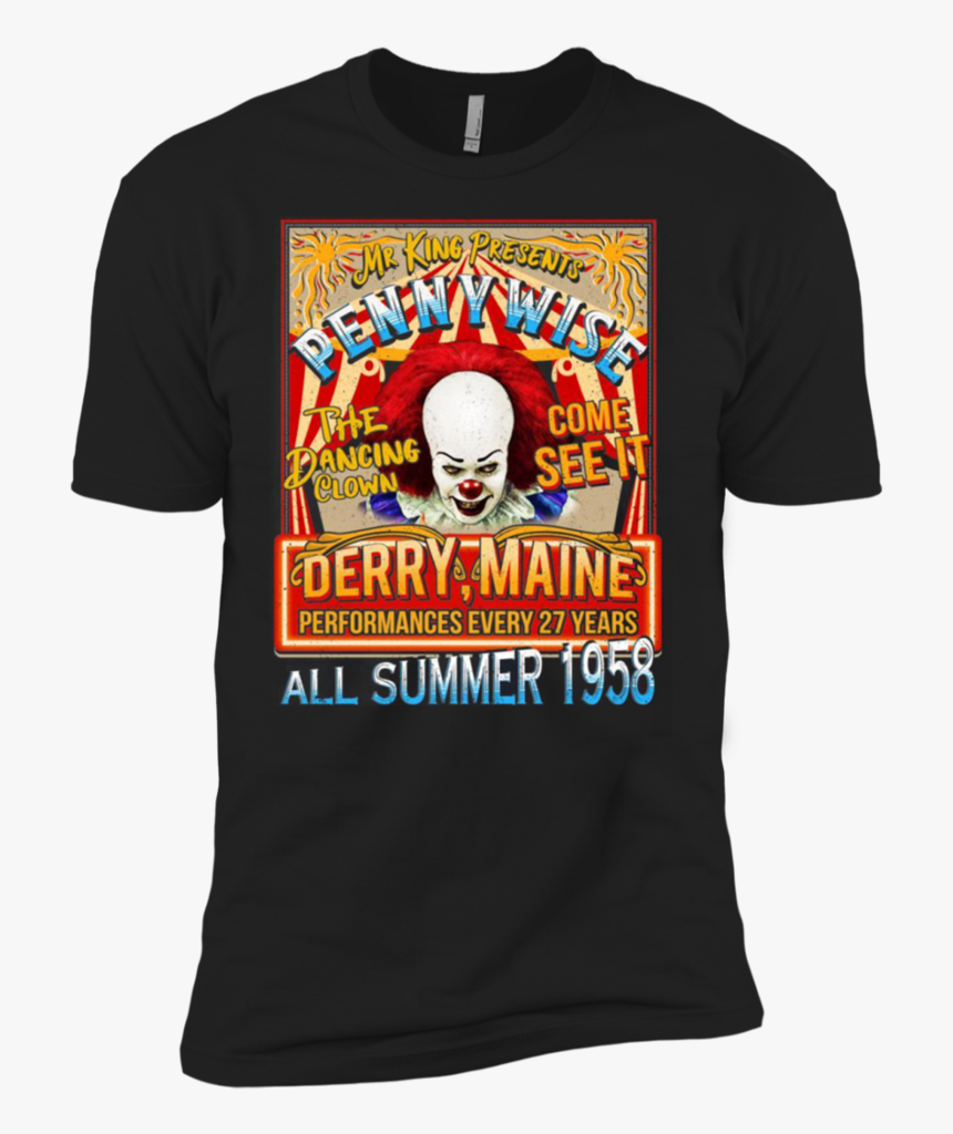 Mr King Presents Pennywise - Tricou Basarabia E Romania, HD Png Download