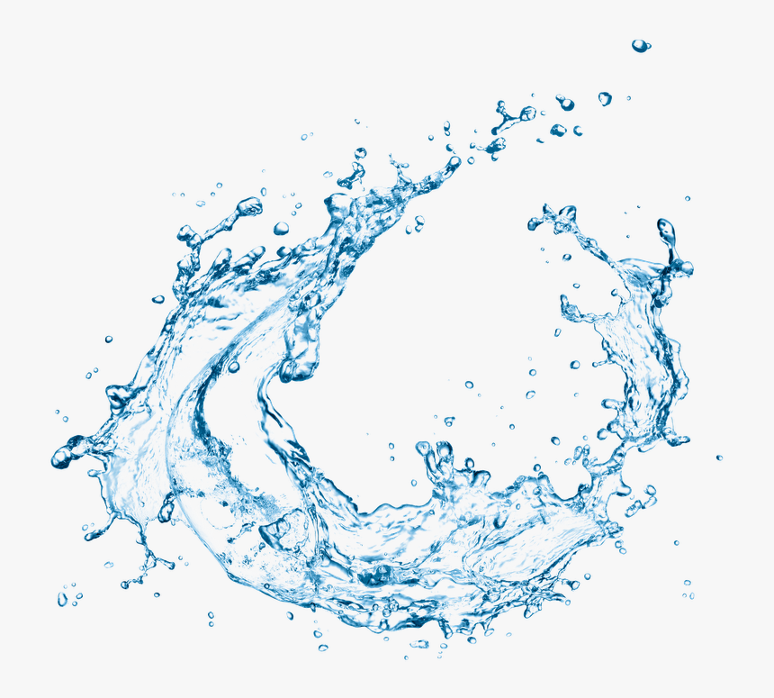 Water Circle Png Image - Water Splash Png Transparent, Png Download