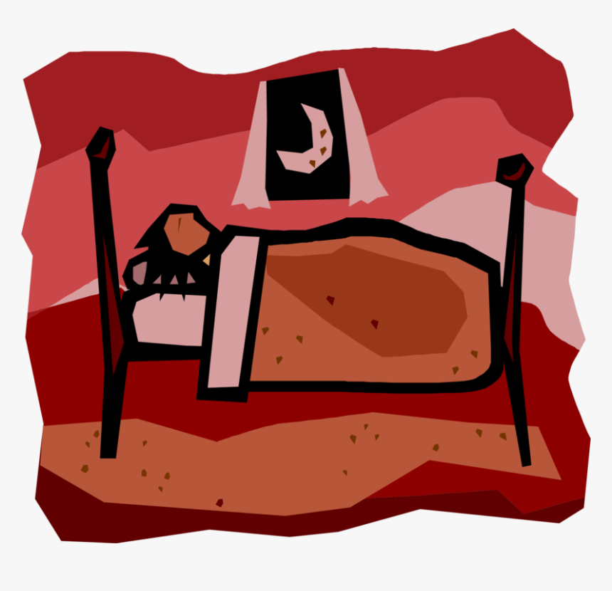 Girl Sleeping Cartoon - Person Sleeping Clipart, HD Png Download