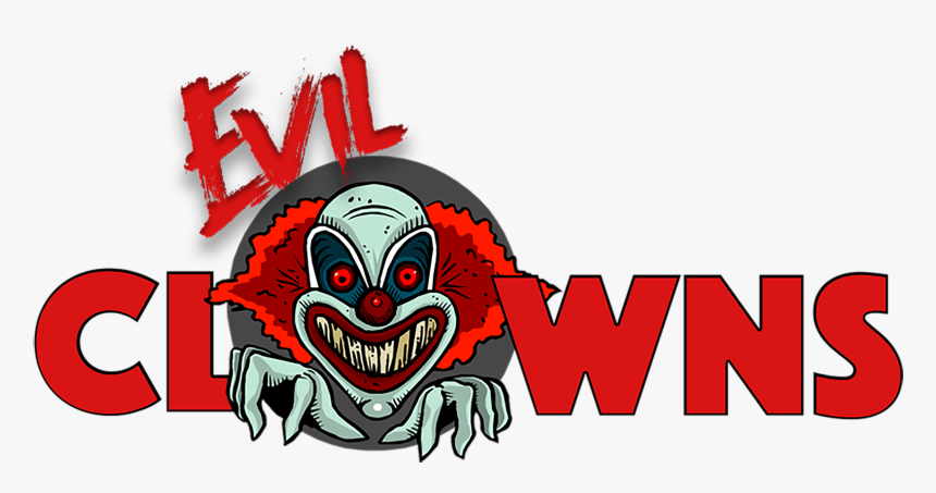 Scary Clown Logo Png , Transparent Cartoons - Scary Clown Logo Png, Png Download