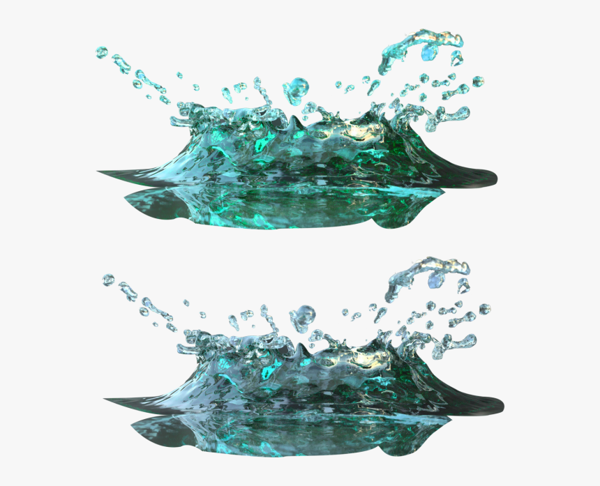 Water Splash Effects, Color, Splash Water, Splash Water - Drop, HD Png Download