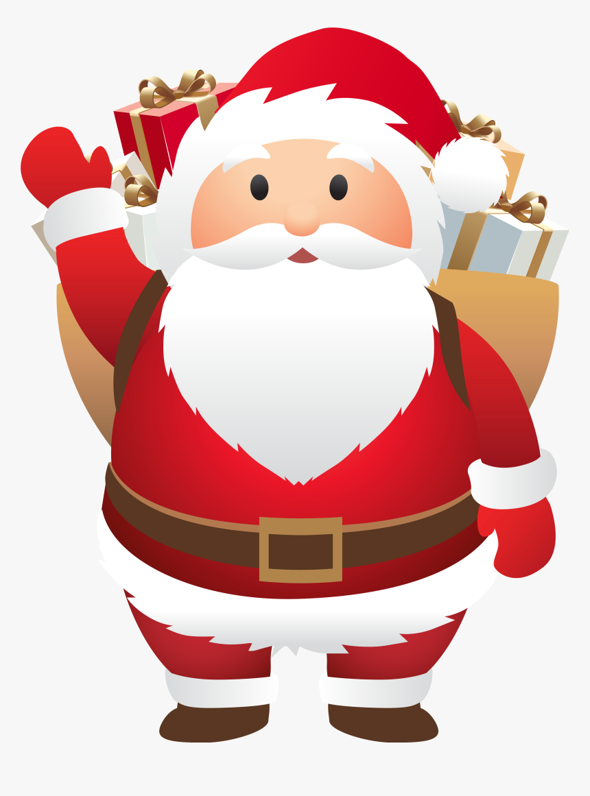 Png Image Gallery Yopriceville - Clip Art Santa Transparent Background, Png Download