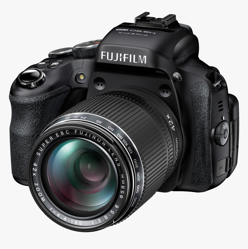 Photo Camera Png Image - Fujifilm Hs50exr, Transparent Png