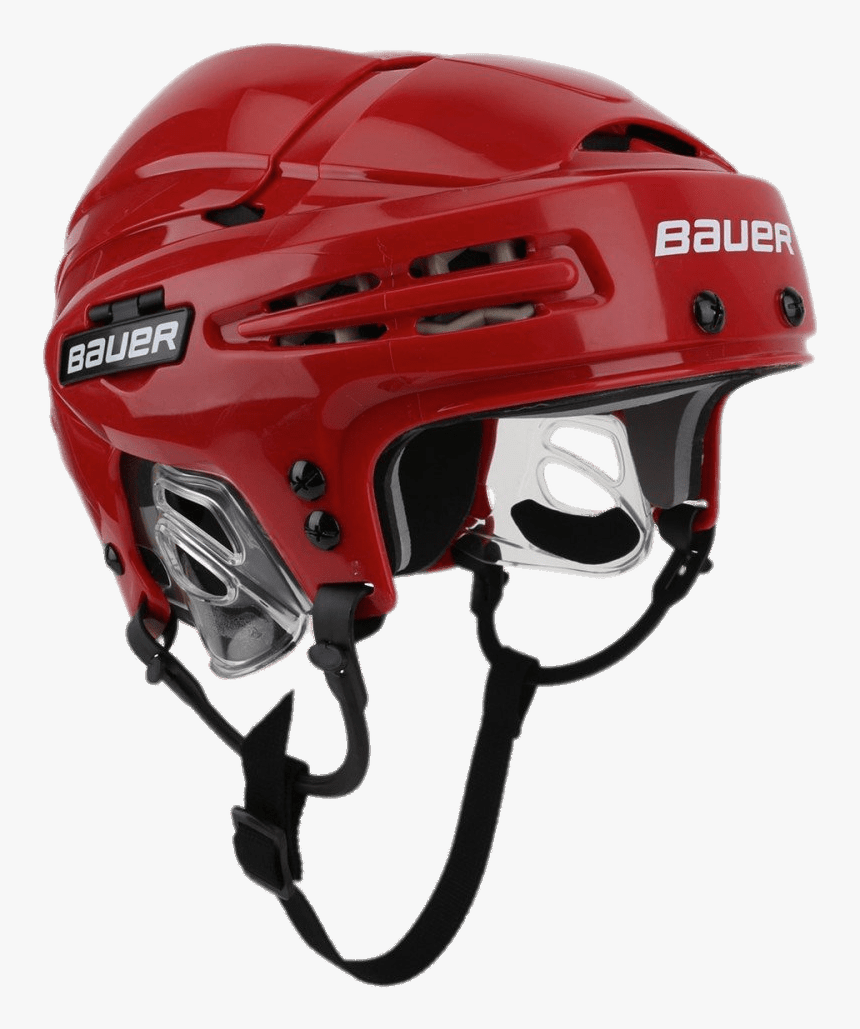 Red Bauer Hockey Helmet - True Dynamic 9 Pro Helmet, HD Png Download