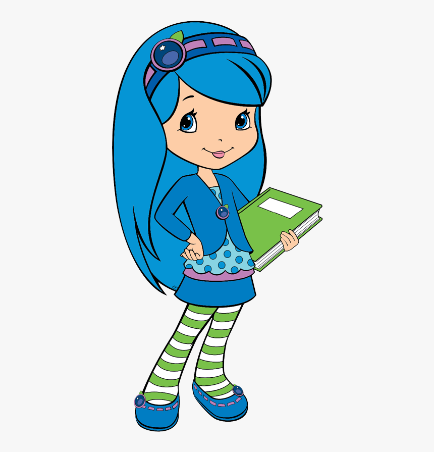 Blueberry Muffin Strawberry Shortcake Cartoon, HD Png Download