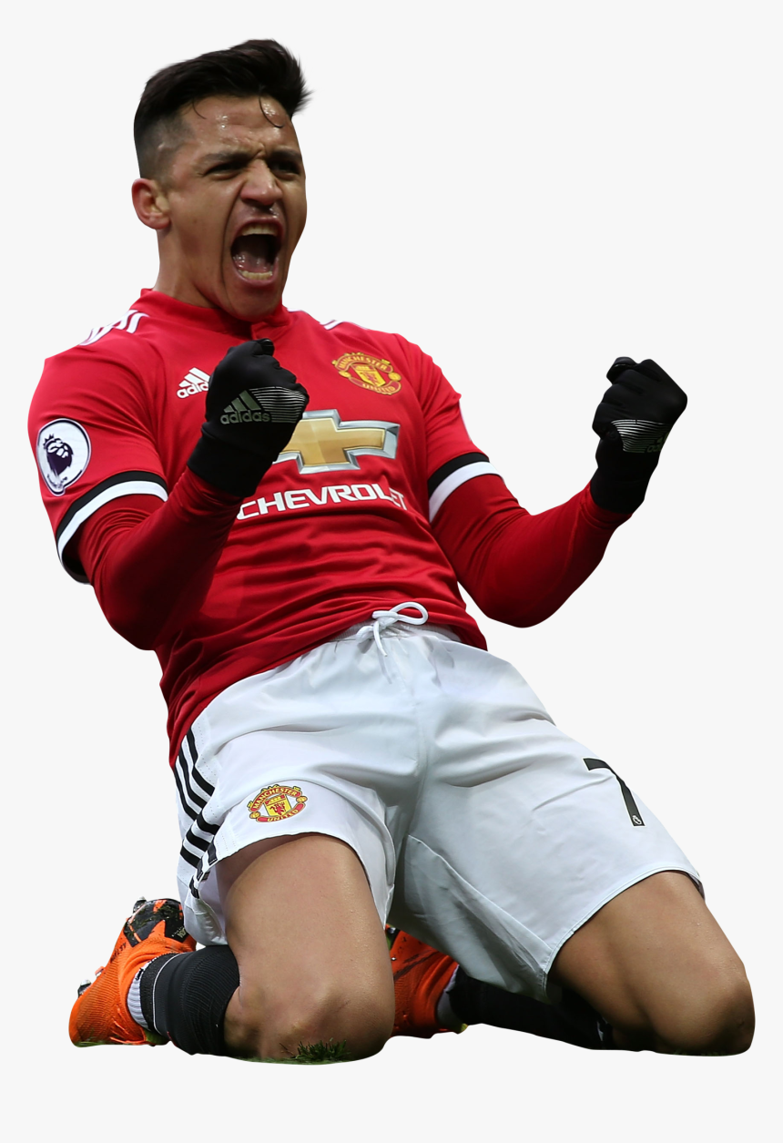 Transparent Football Referee Png - Alexis Sanchez Manchester United Png, Png Download